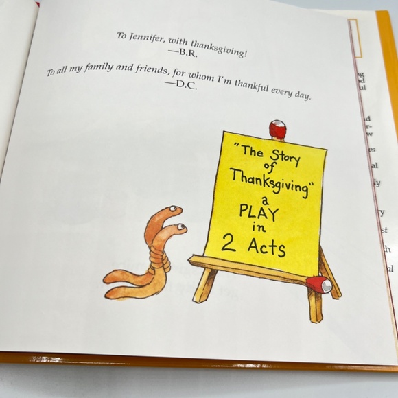 Thanksgiving Mice Holiday Story Hardcover Children's Kid Book - Picture 9 of 9